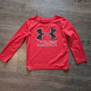Under Armour • Red Long Sleeve Dri-Fit